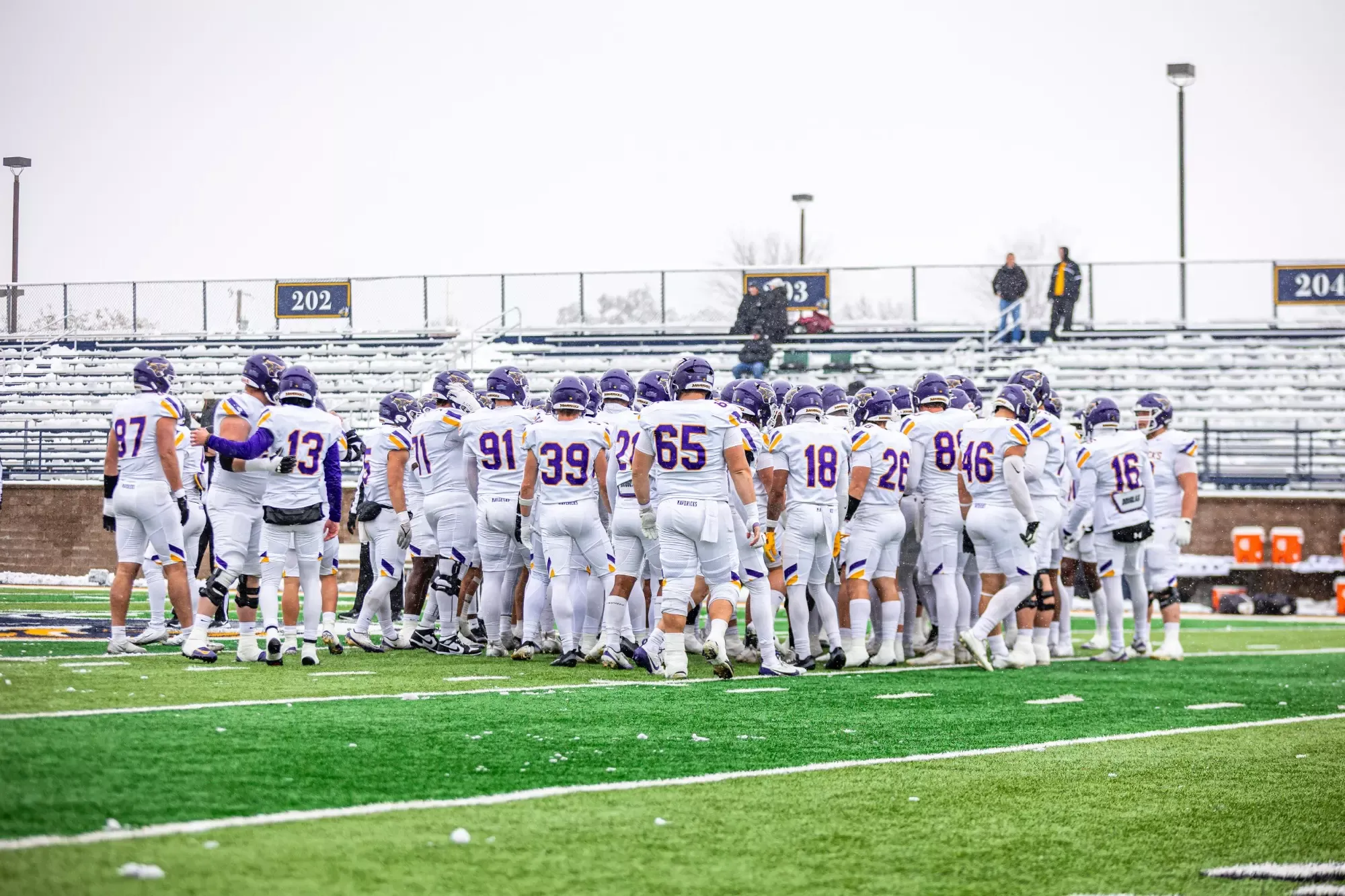 Saturday, November 8th, 2025,Kirkeby-Over Stadium, in Sioux Falls, SD(Photo by Peyton Bartsch)