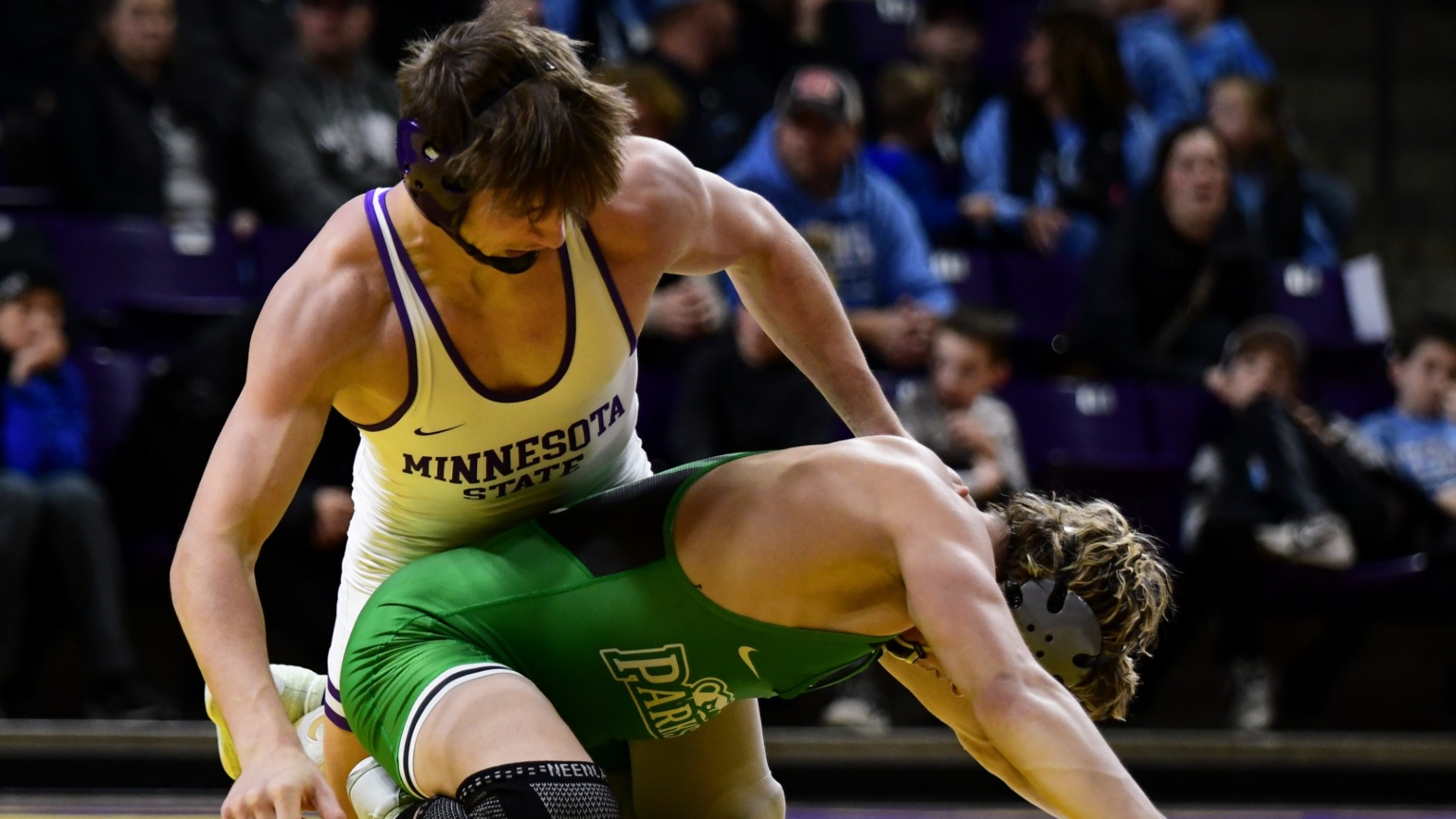 Caleb Meunier Wrestling Versus UW-Parkside