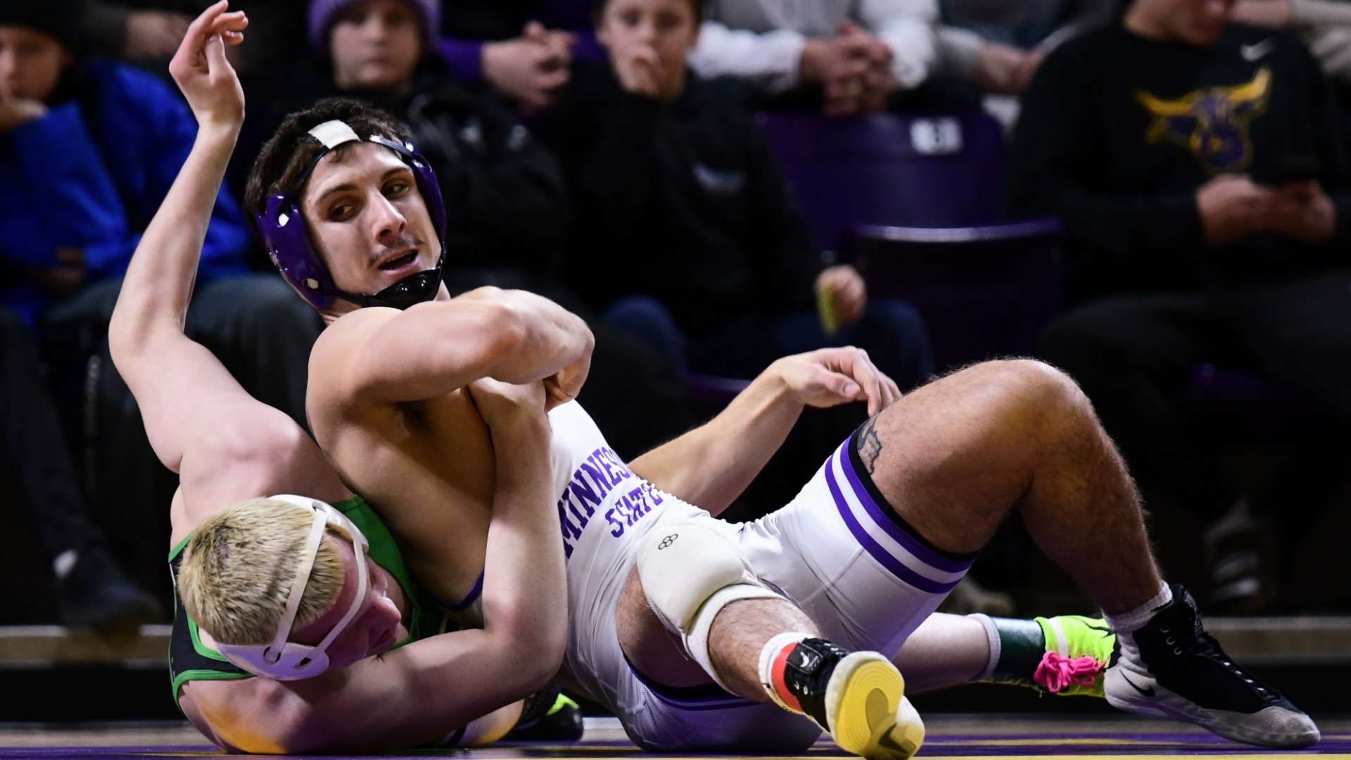 Paolo Salminen Wrestling Versus UW-Parkside 