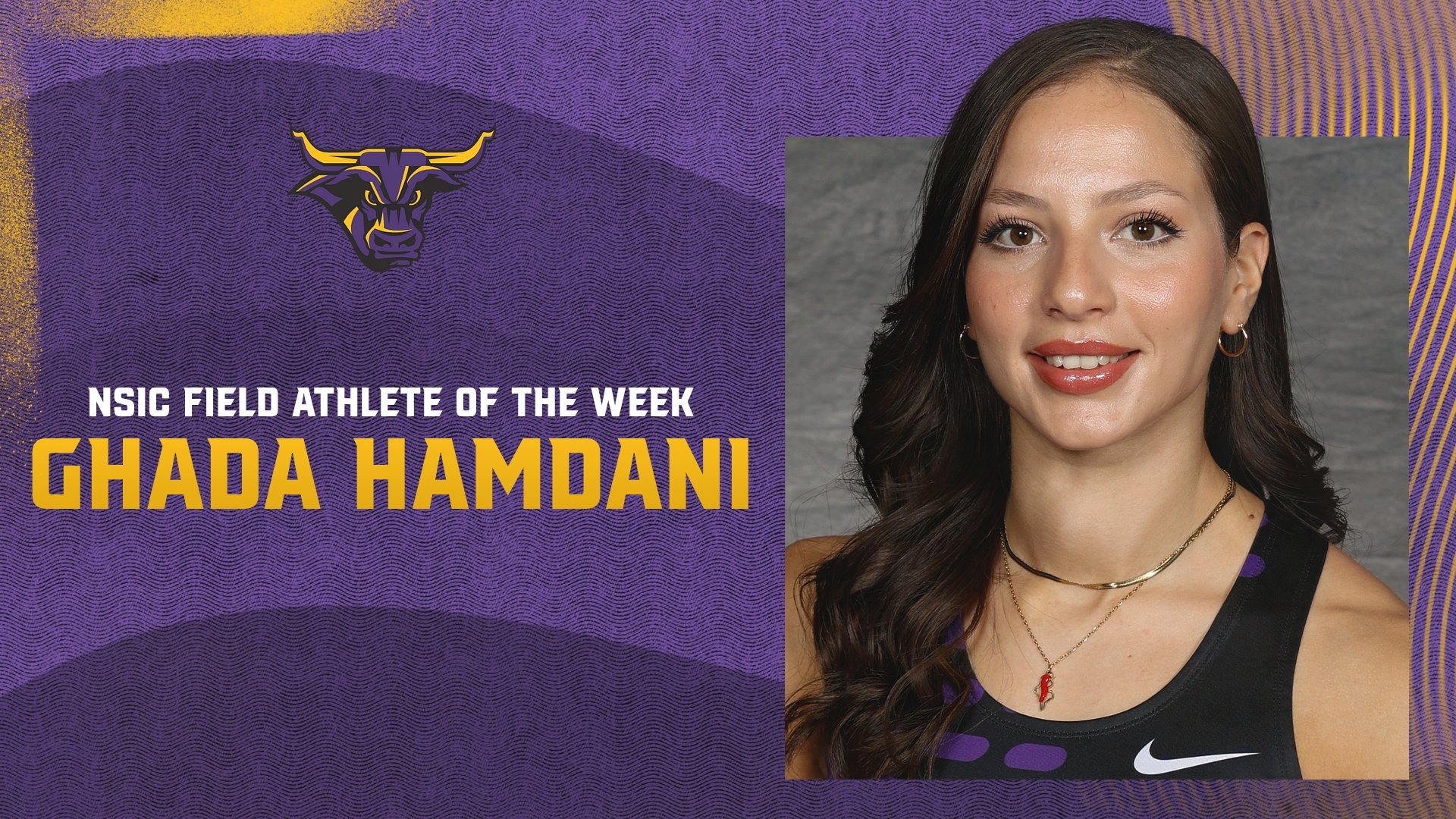 Ghada Hamdani NSIC Athlete of the Week