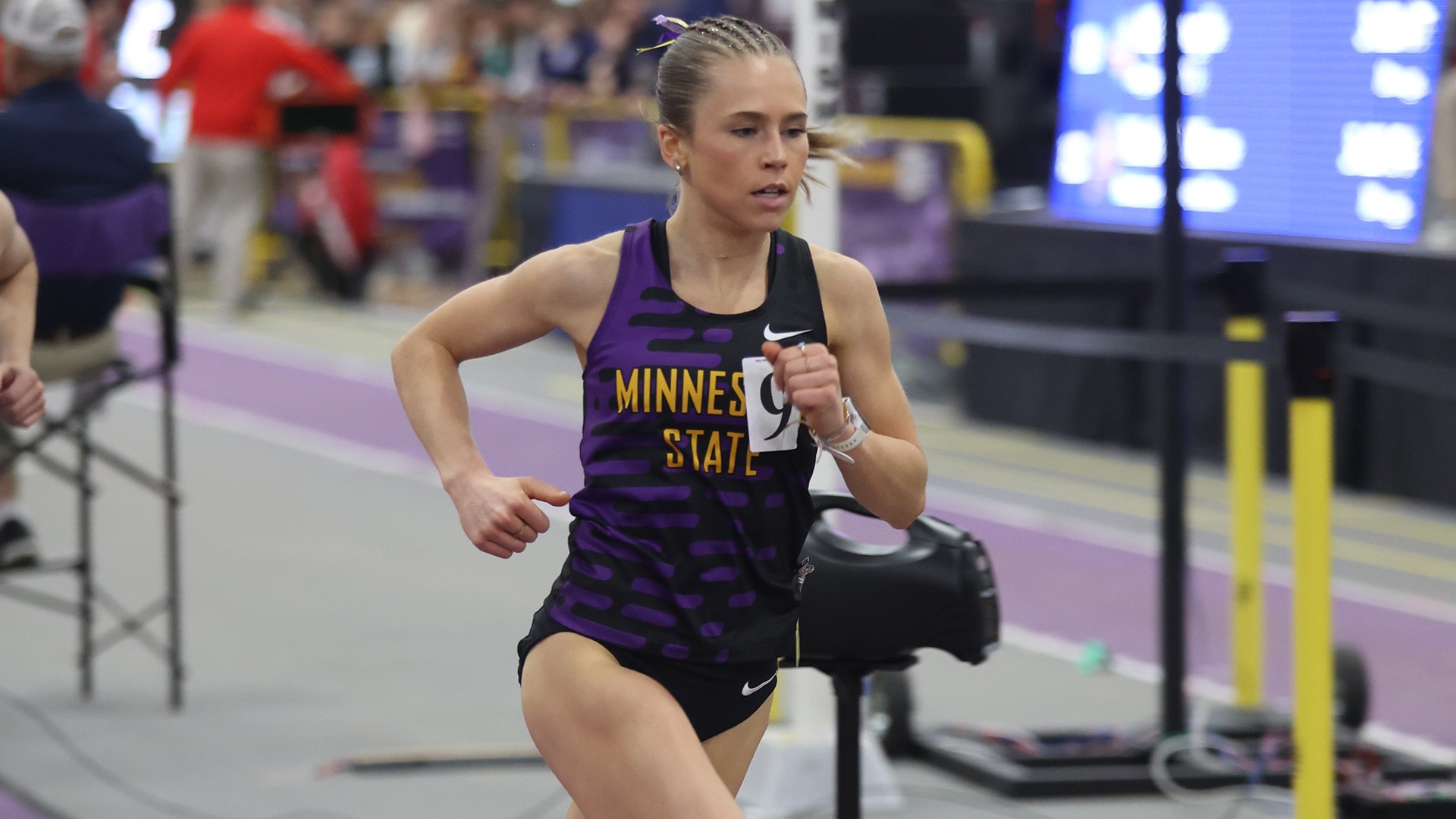 Madison Matzek competes in the final day of the NSIC Championships (3.1)