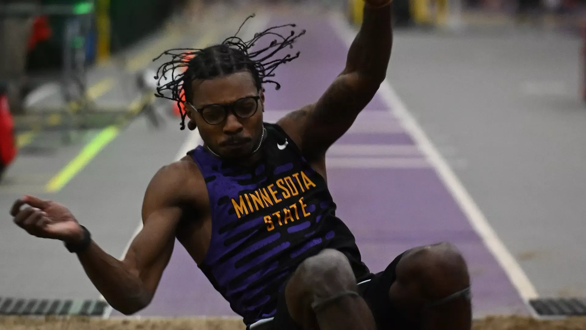 Sheldon McNicholas competes in the final day of the NSIC Championships (3.1)