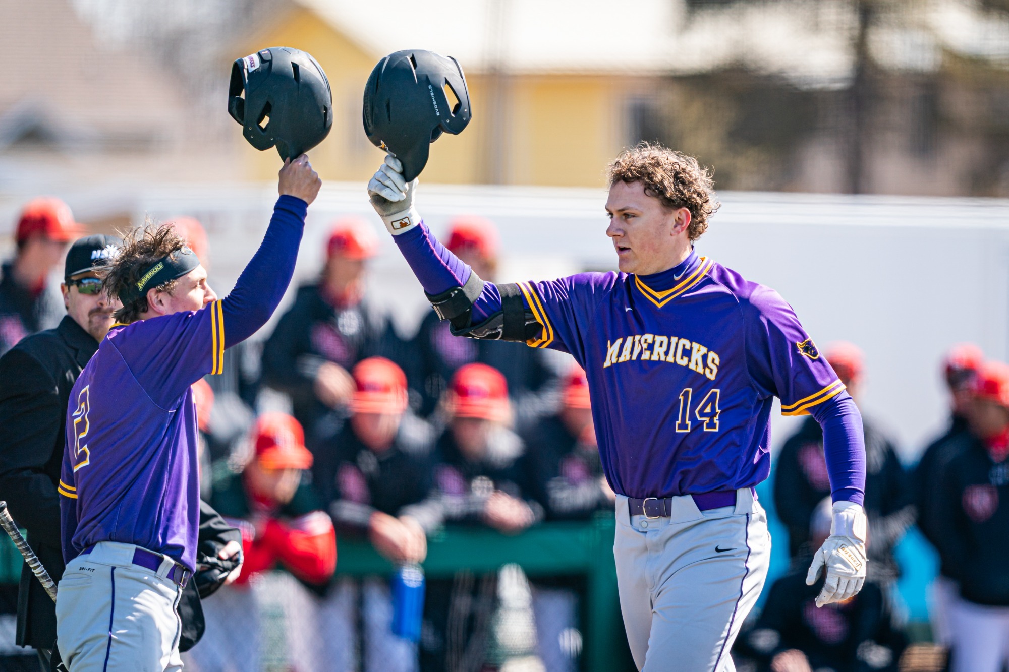 Jake Berkland and Louis Magers vs Minot State 4/5