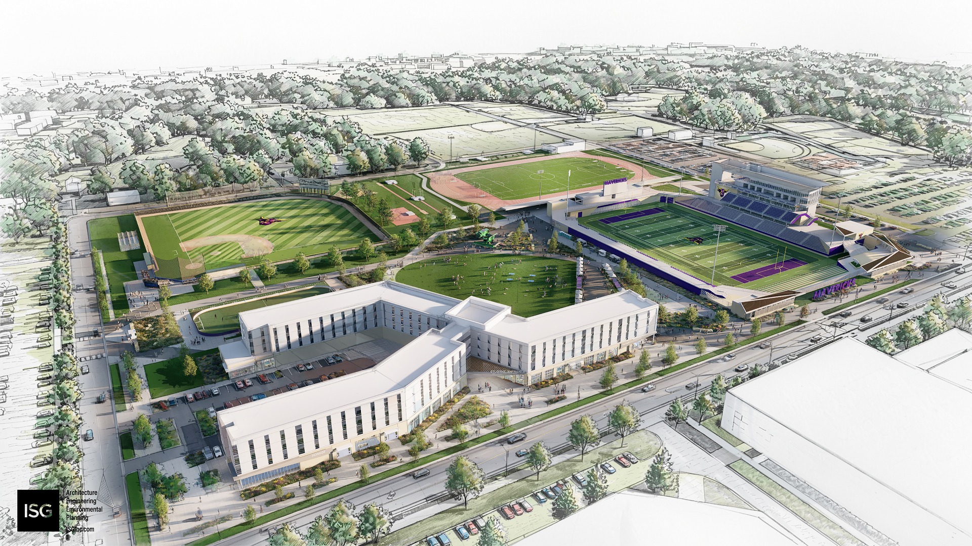 Minnesota State University Mankato Future State Rendering for Sept. 24 Release