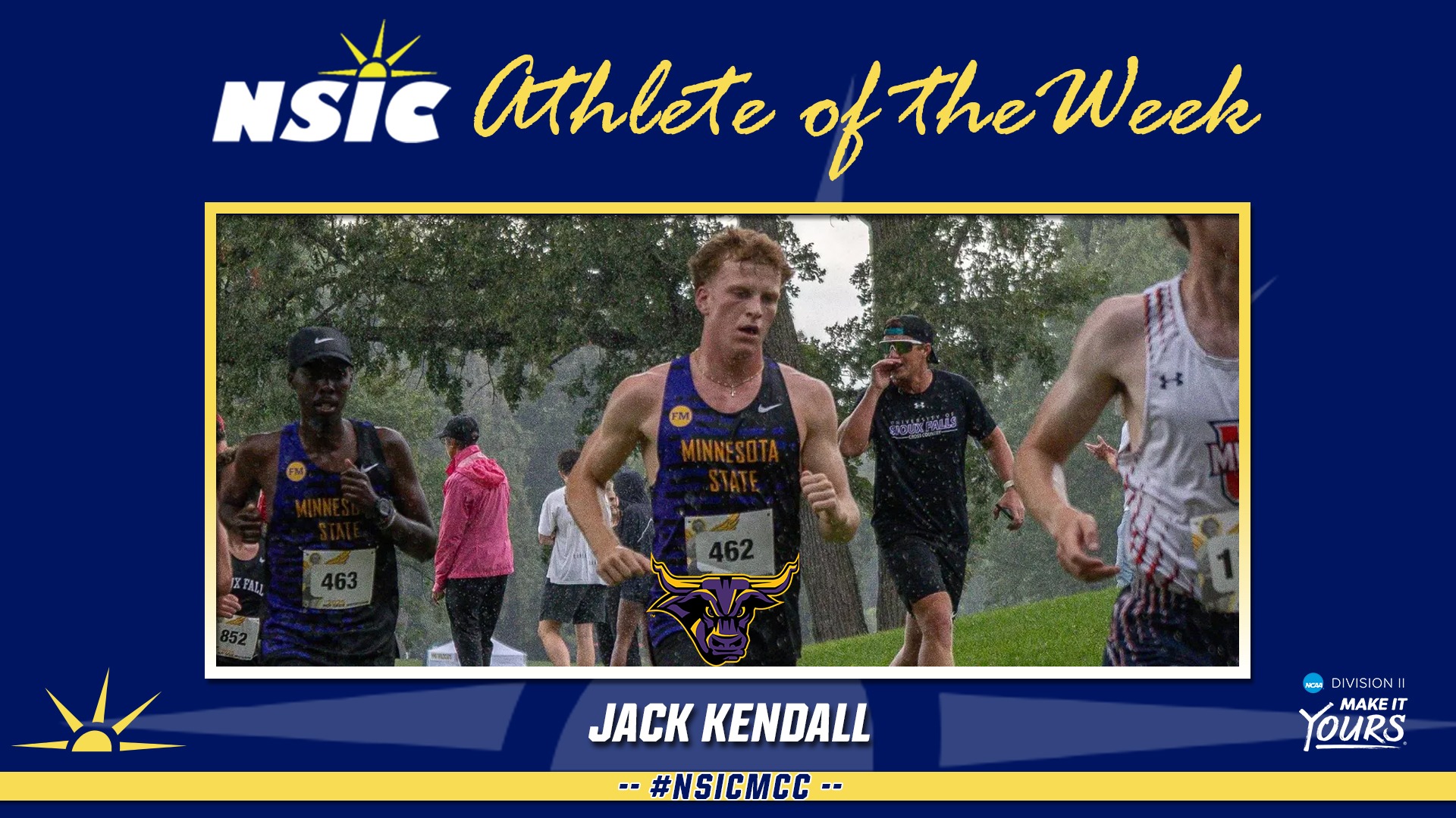 Jack Kendall NSIC Athlete of the Week
