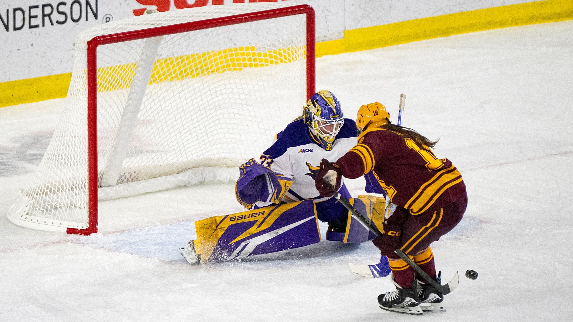 Hailey Hansen vs the Minnesota Gophers 1.9