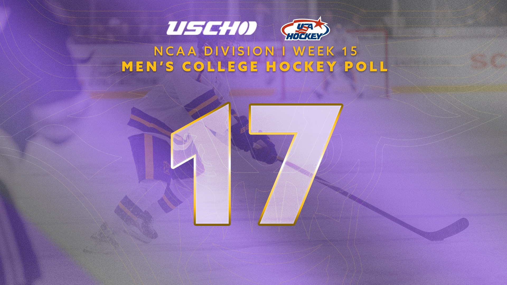 Men's Hockey Ranking #17 Jan. 12