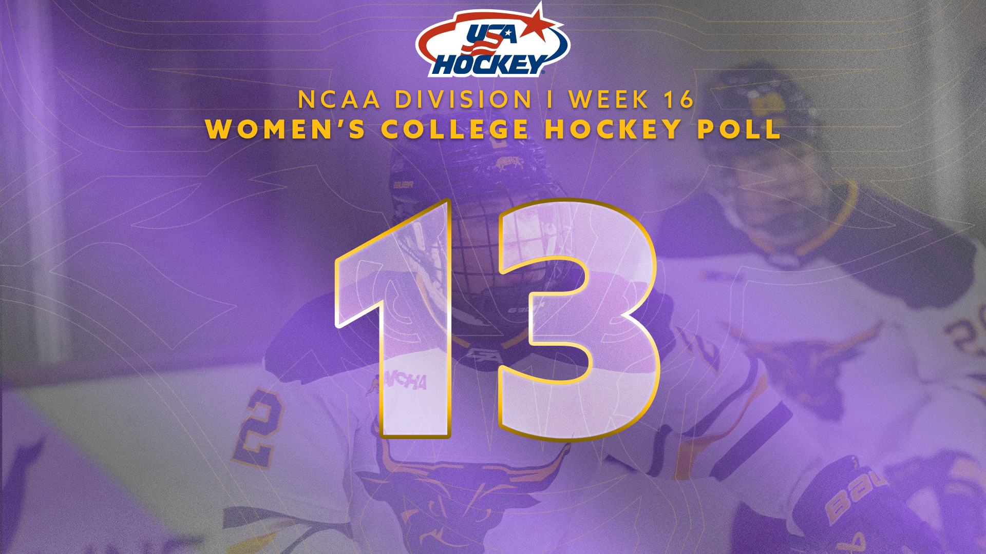 Week 16 USA Women's Hockey Poll 