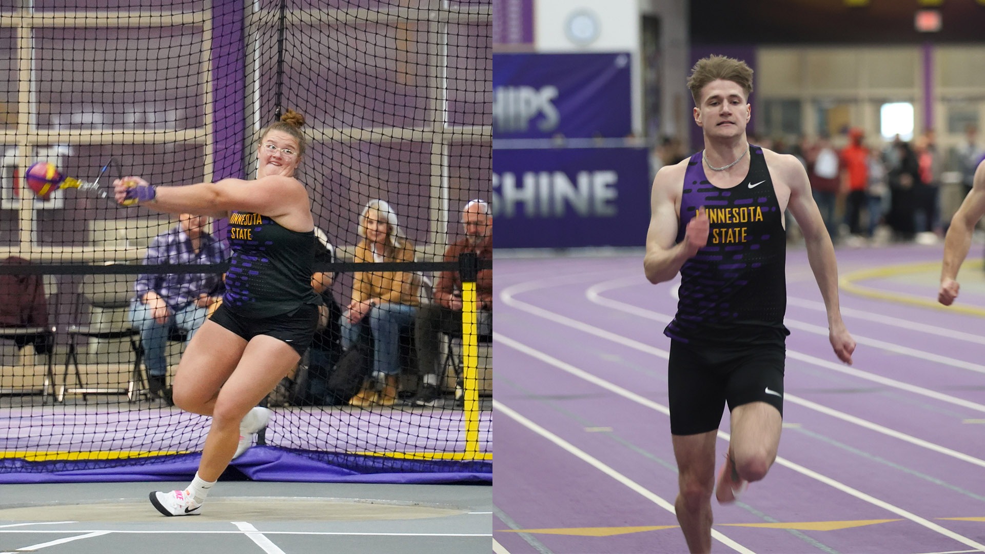 Hussey and Brown Track Recap Graphic