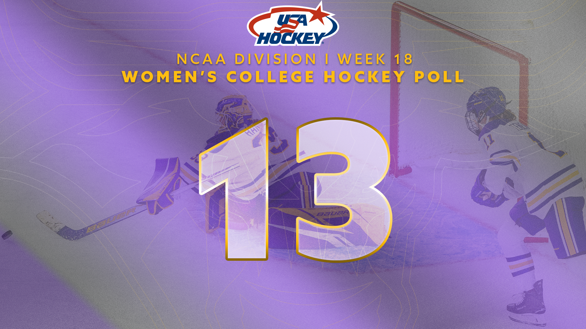 USA Hockey Division I Women's Hockey Poll Week 18