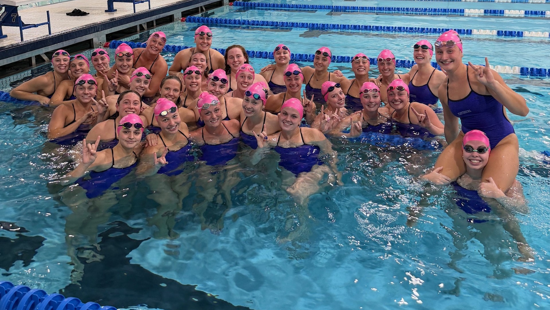Swim Team at the St. Cloud Invite