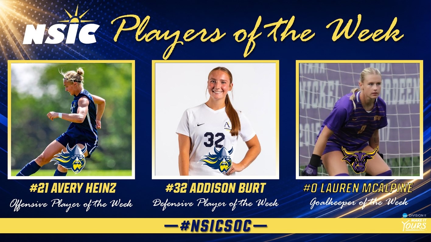 McAlpine named NSIC Goalkeeper of the Week