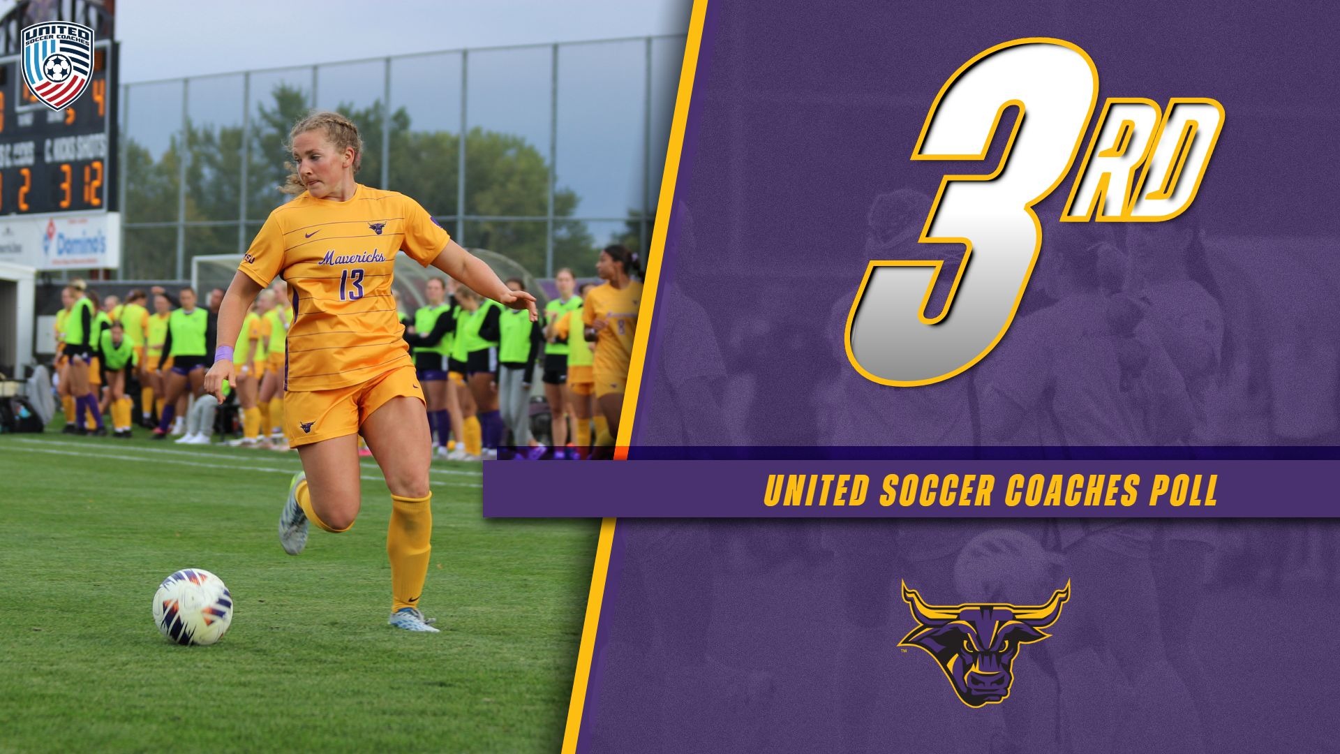 Mavericks third in USC D2 Soccer Poll