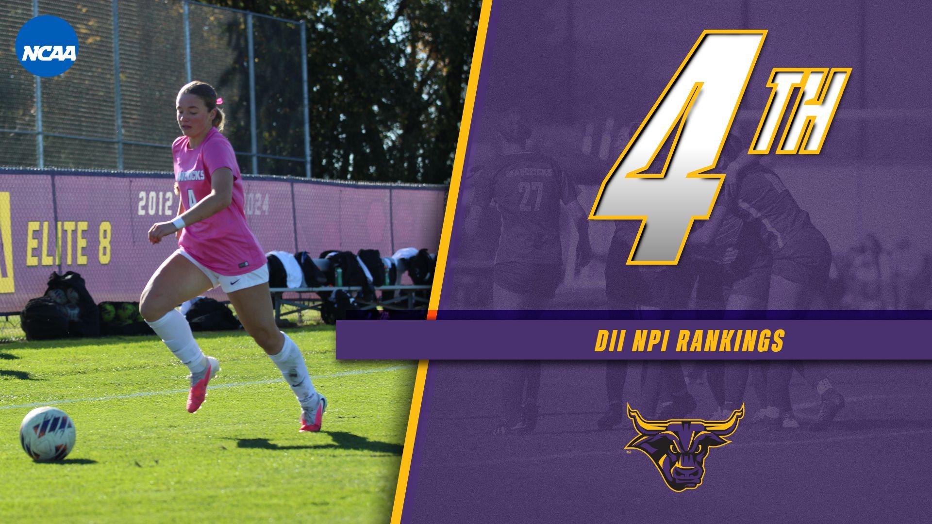 Women's Soccer ranked fourth in NPI Rankings