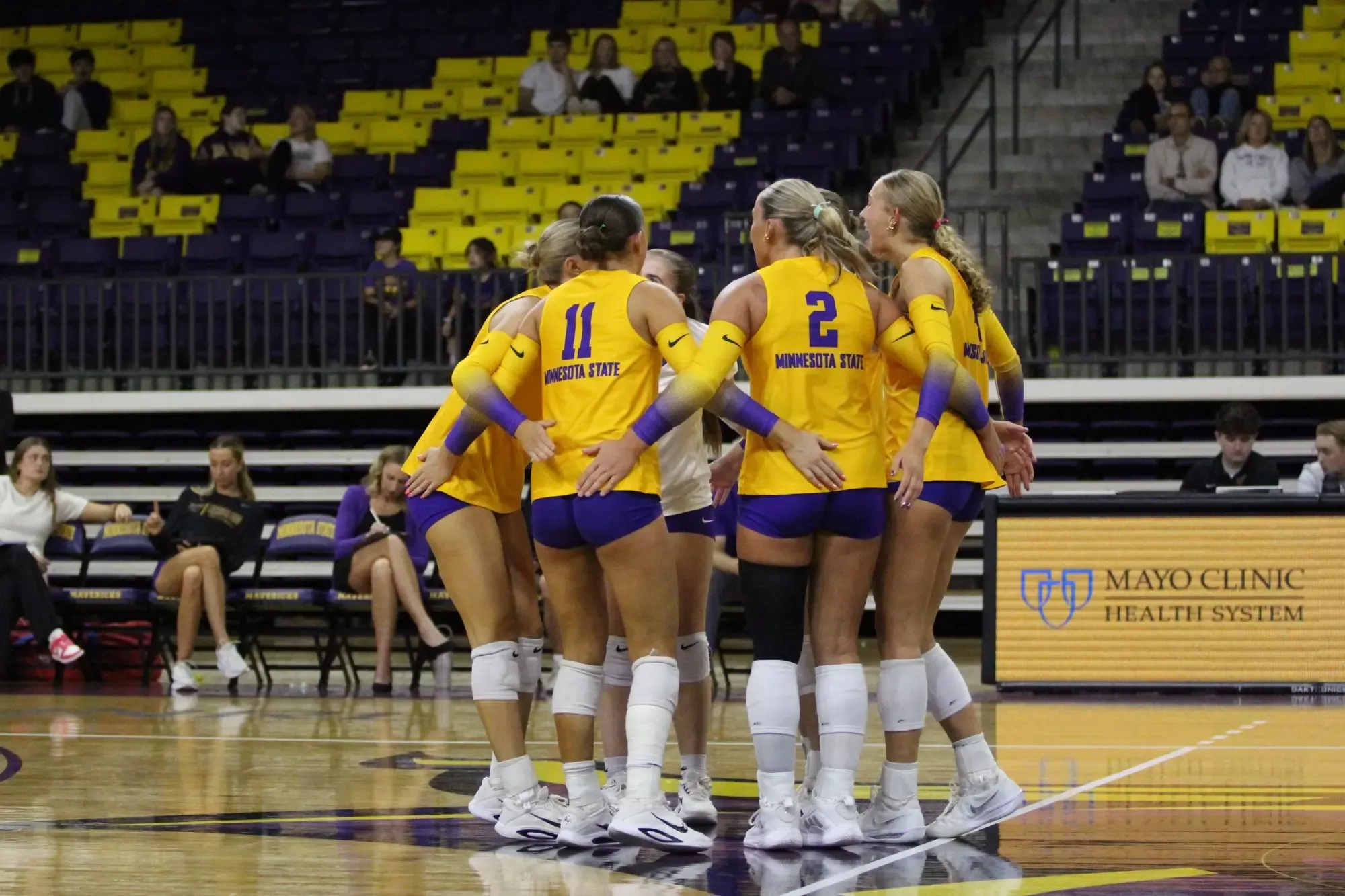 Team celebrating