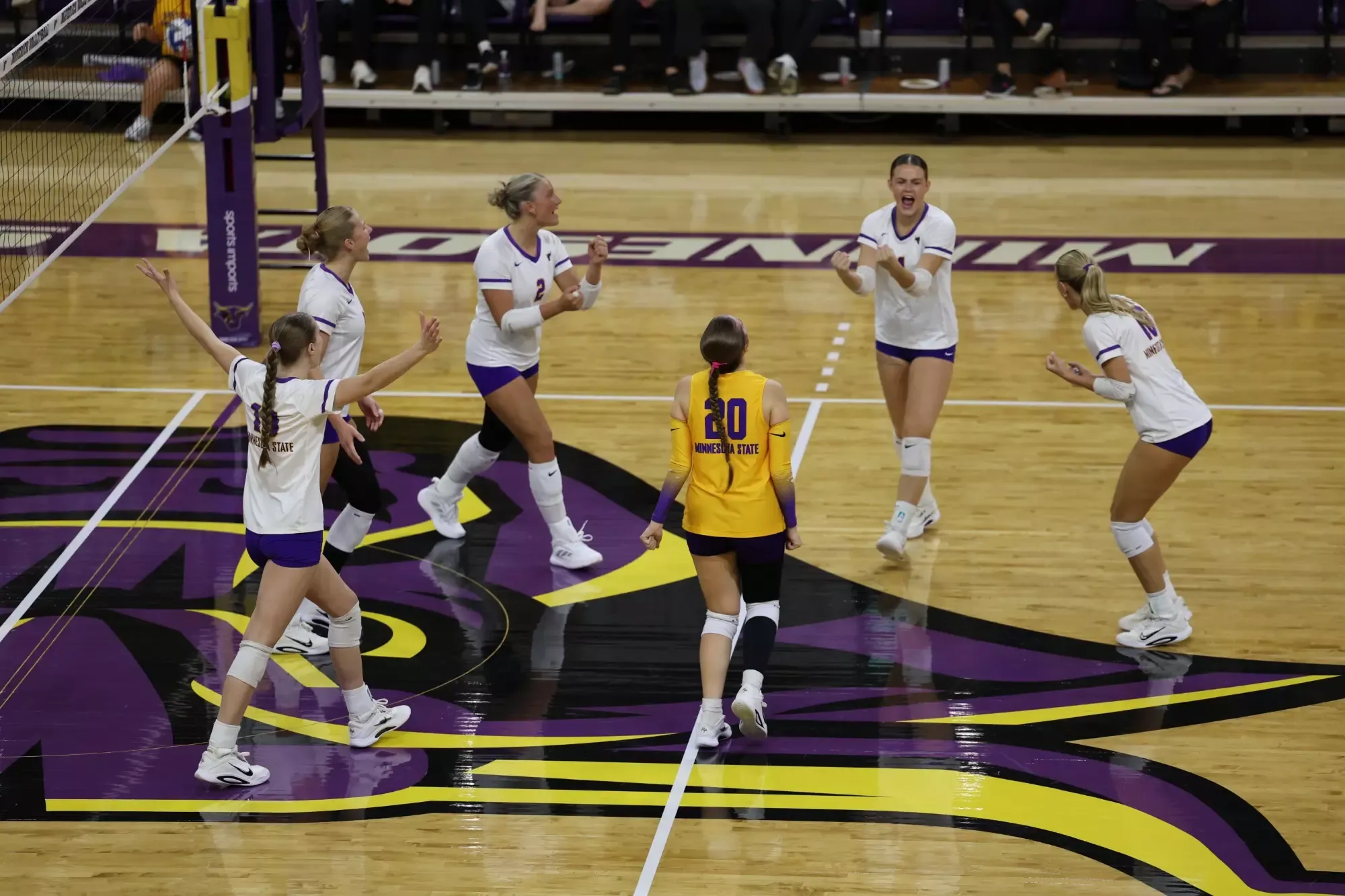 Team celebration