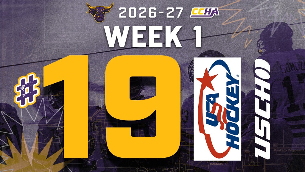 Men's Hockey Ranked 19th Graphic