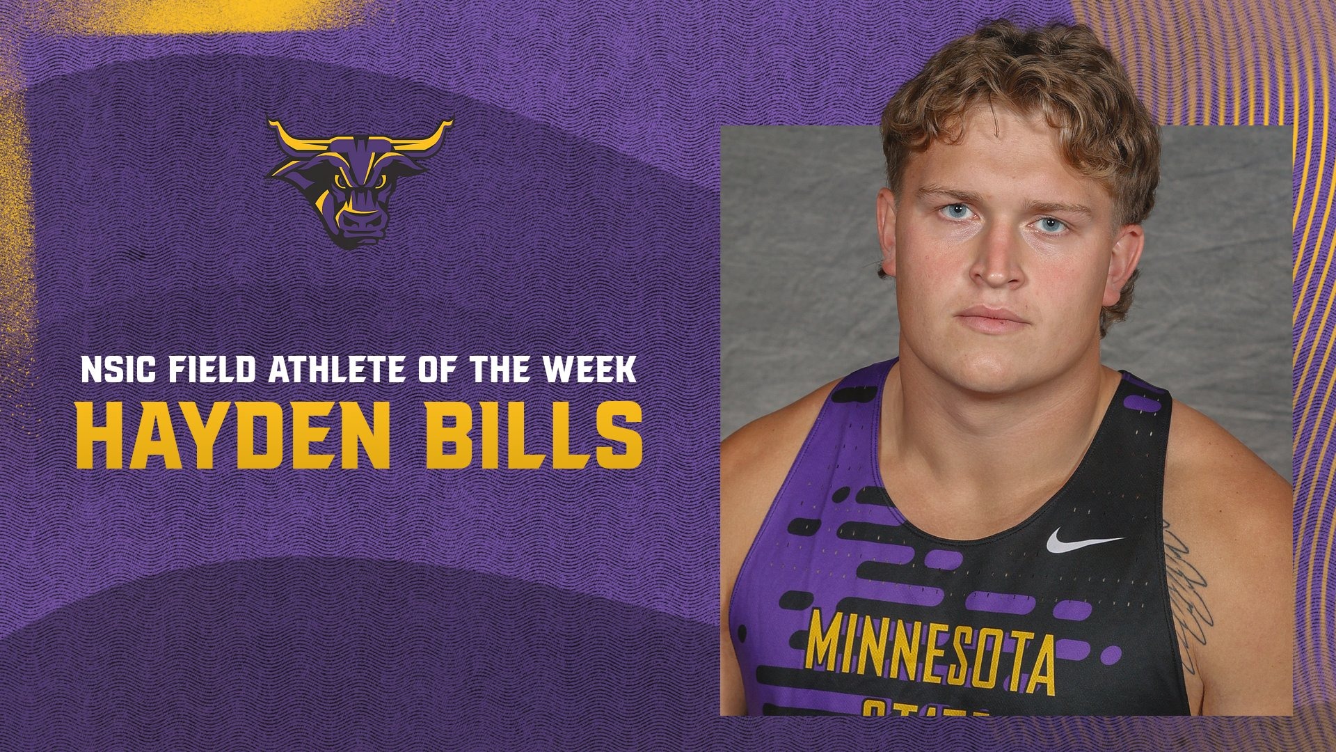 Aubri Brown NSIC Field Athlete of the Week Feb. 16