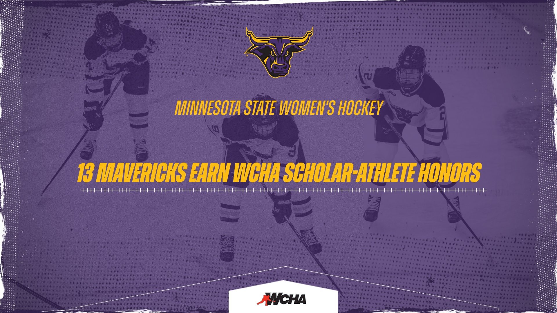 13 Mavericks earn WCHA Scholar - Athlete Honors 