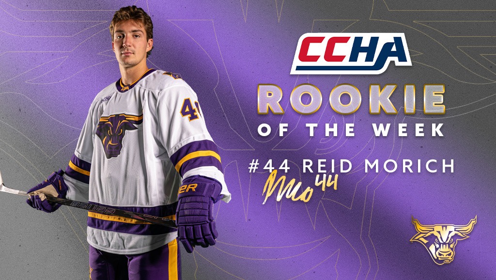 Reid Morich player of the week Feb. 2 CCHA