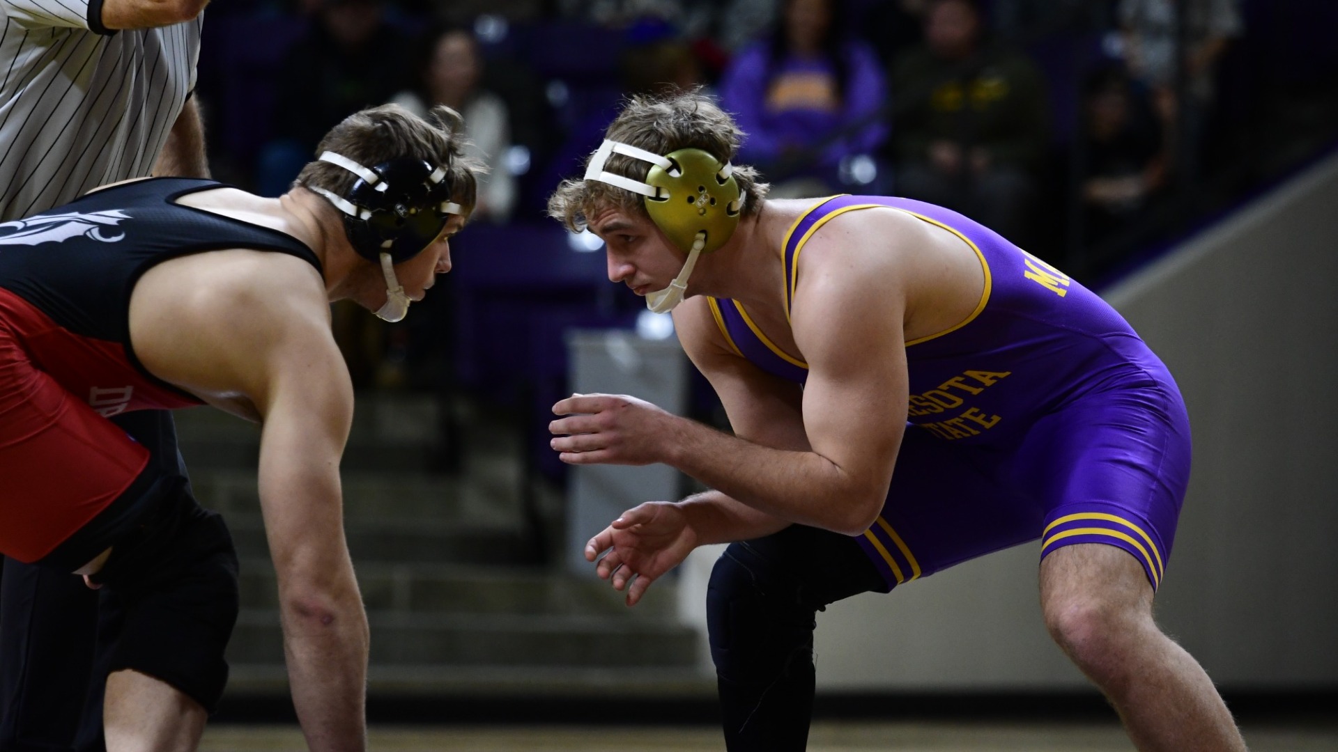 Griffin Marko first meet vs. MSU Moorhead