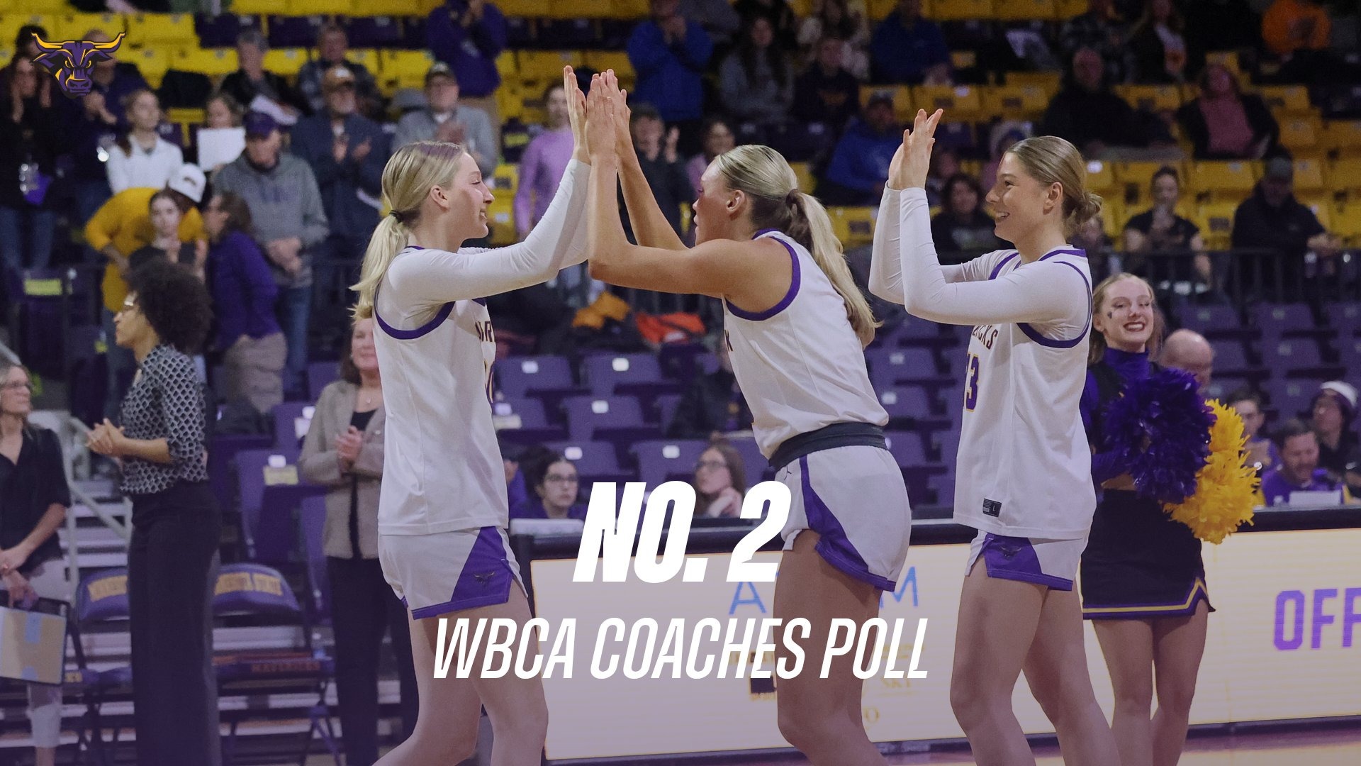 Women's basketball remains No. 2 in the WBCA Coaches Poll