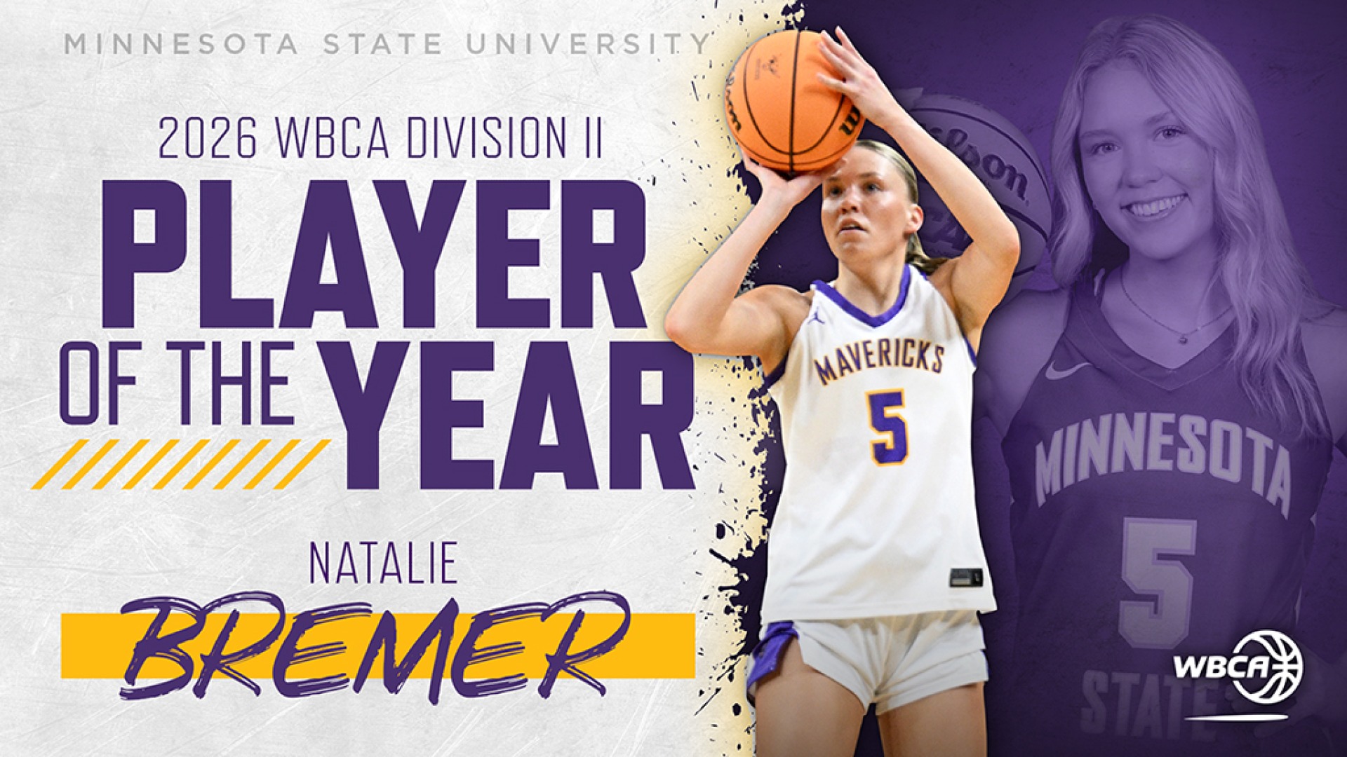 Natalie Bremer WBCA Player of the Year