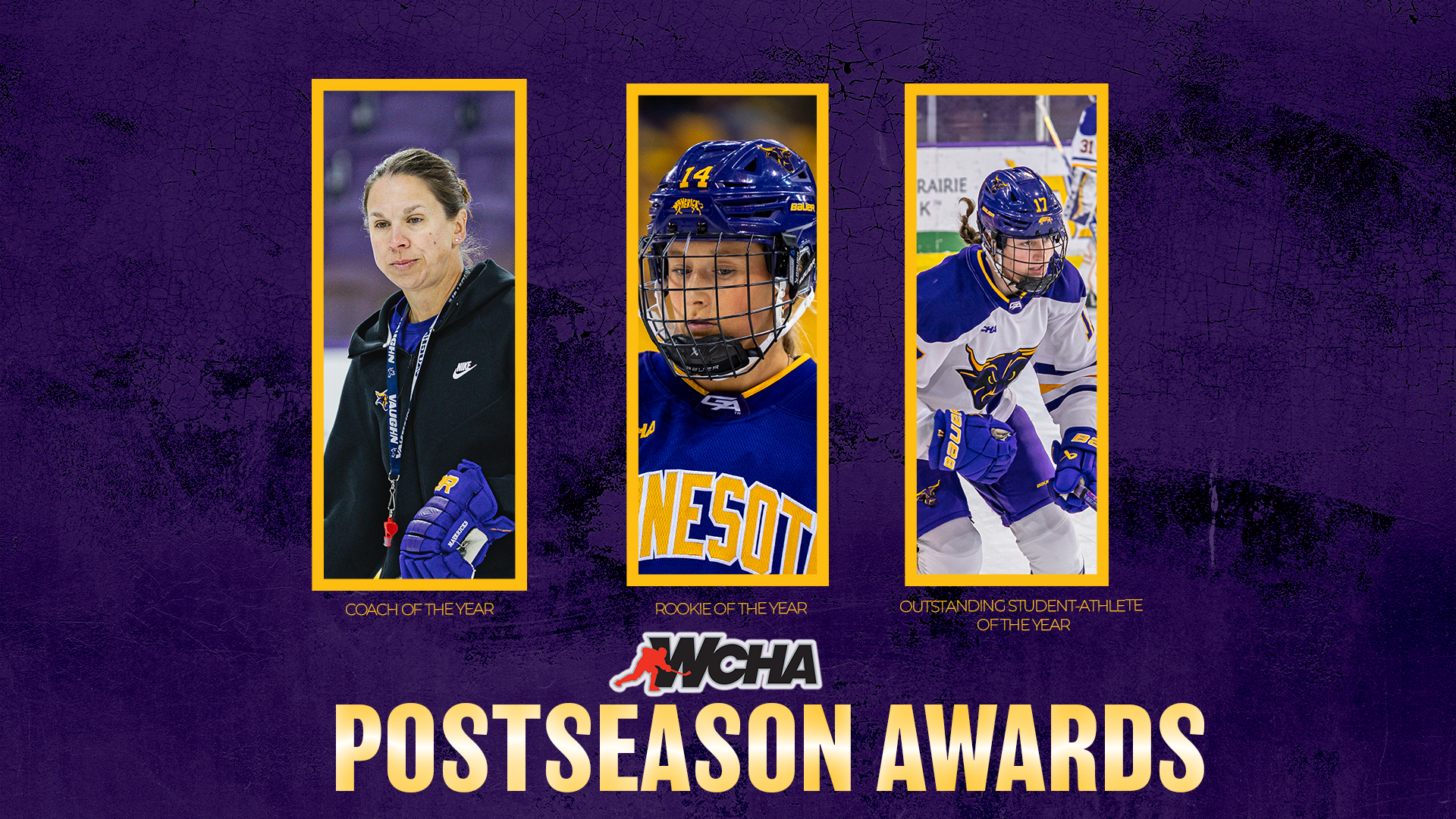 WCHA Post Season Award Finalists 2025-26