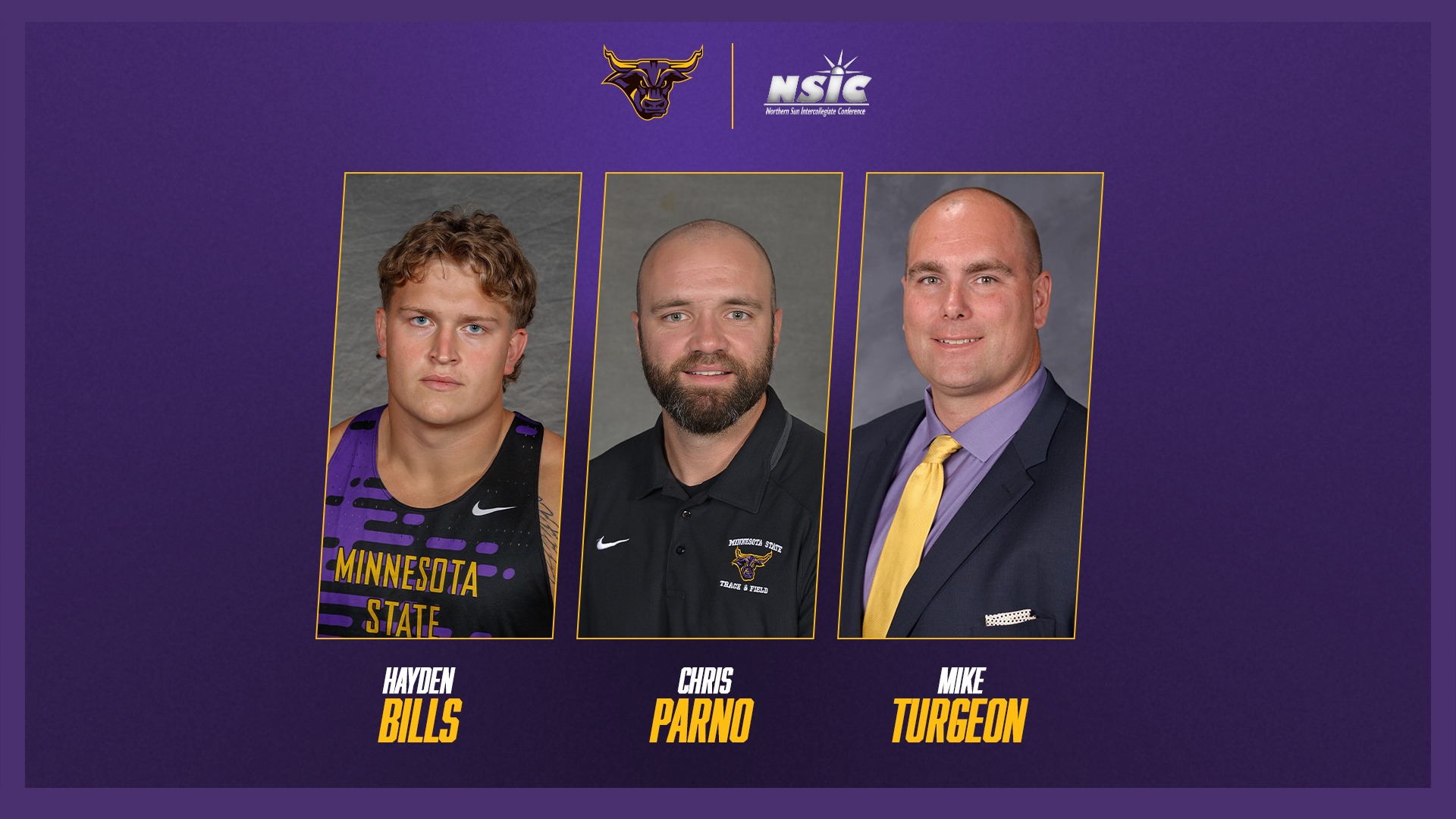 Men's NSIC Indoor Postseason Special Awards Graphic 2025-26