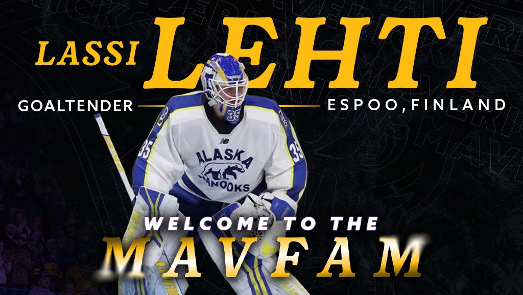 A graphic of Lassi Lehti announcing his transfer to Minnesota State