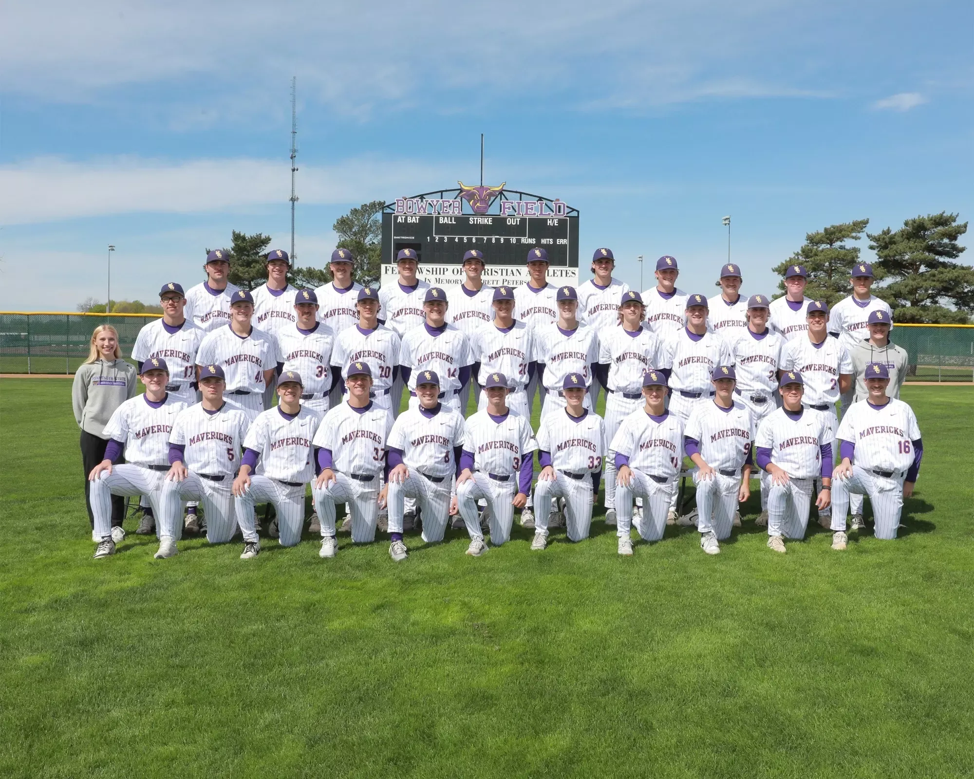 2026 Minnesota State Baseball Team Photo
