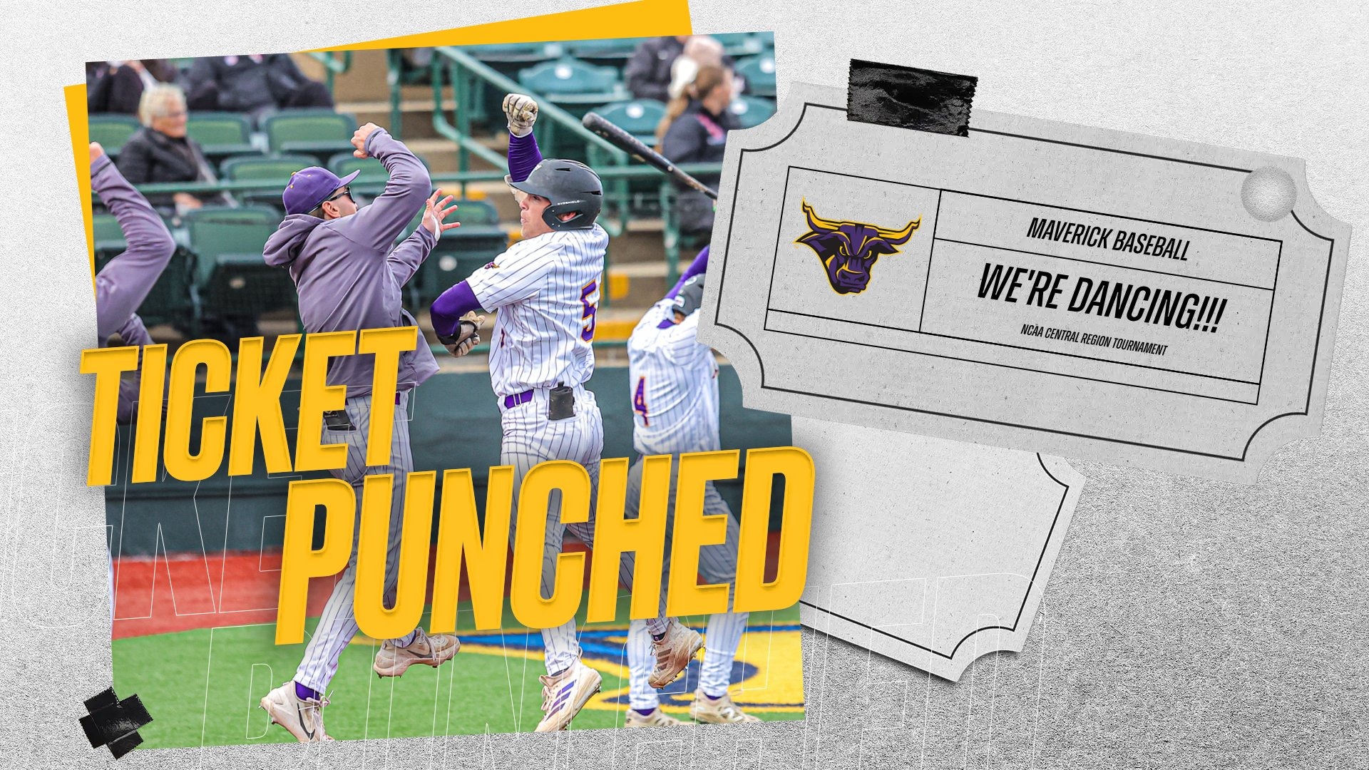 A graphic for Minnesota State's berth into the NCAA Tournament