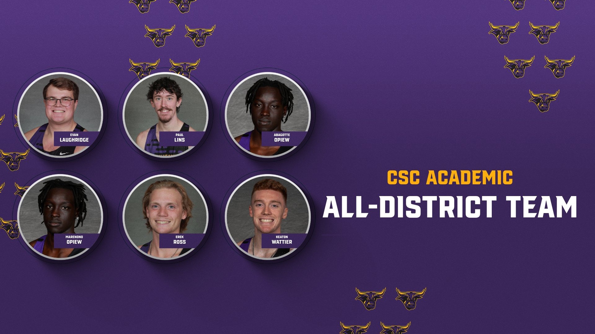 CSC MTrack All-District Team Graphic