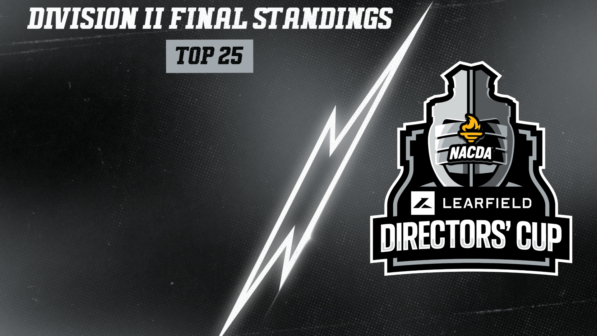 Learfield Directors' Cup Top-25 Graphic