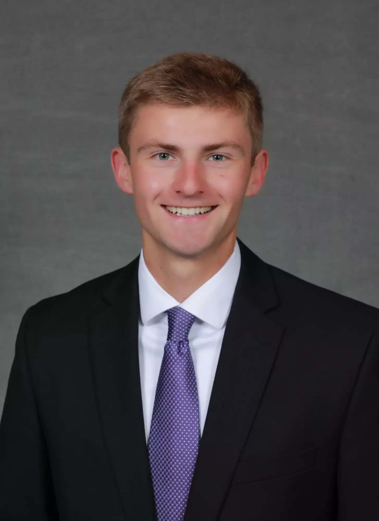 A head shot of Cooper Jones