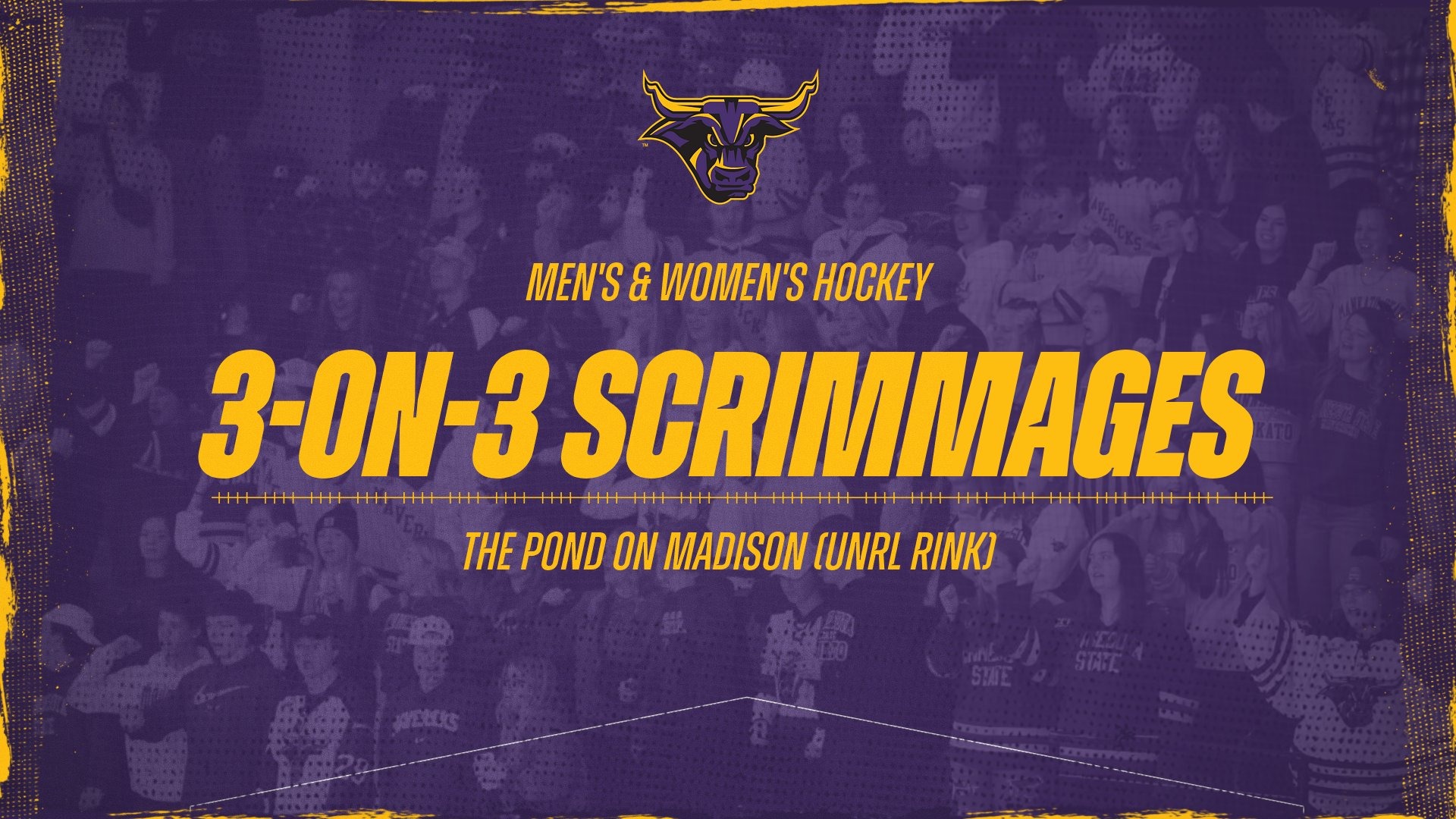 3 on 3 Hockey Scrimmages Story Graphic