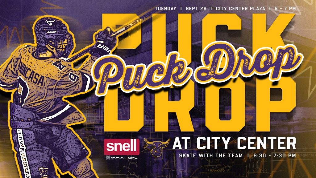 Puck Drop Event Graphic
