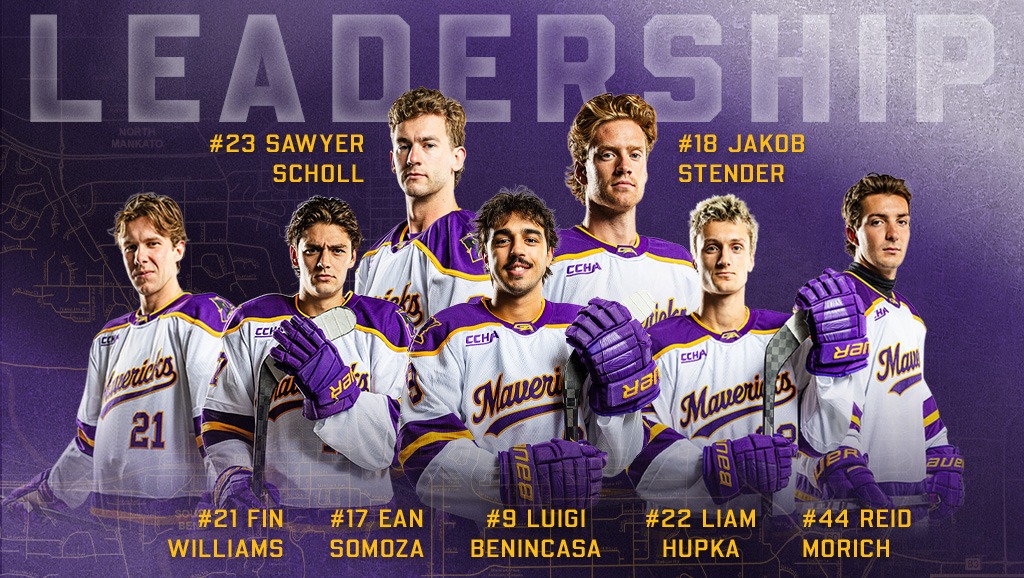 Minnesota State Men's Hockey Leadership Group Graphic