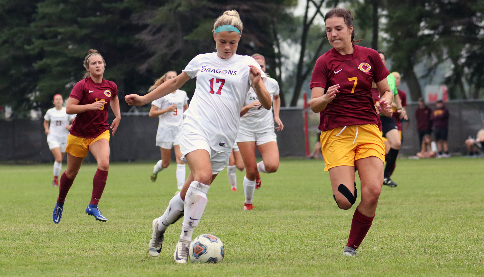 Dragon Women's Soccer Opens NSIC Play at Crookston and Bemidji MSU