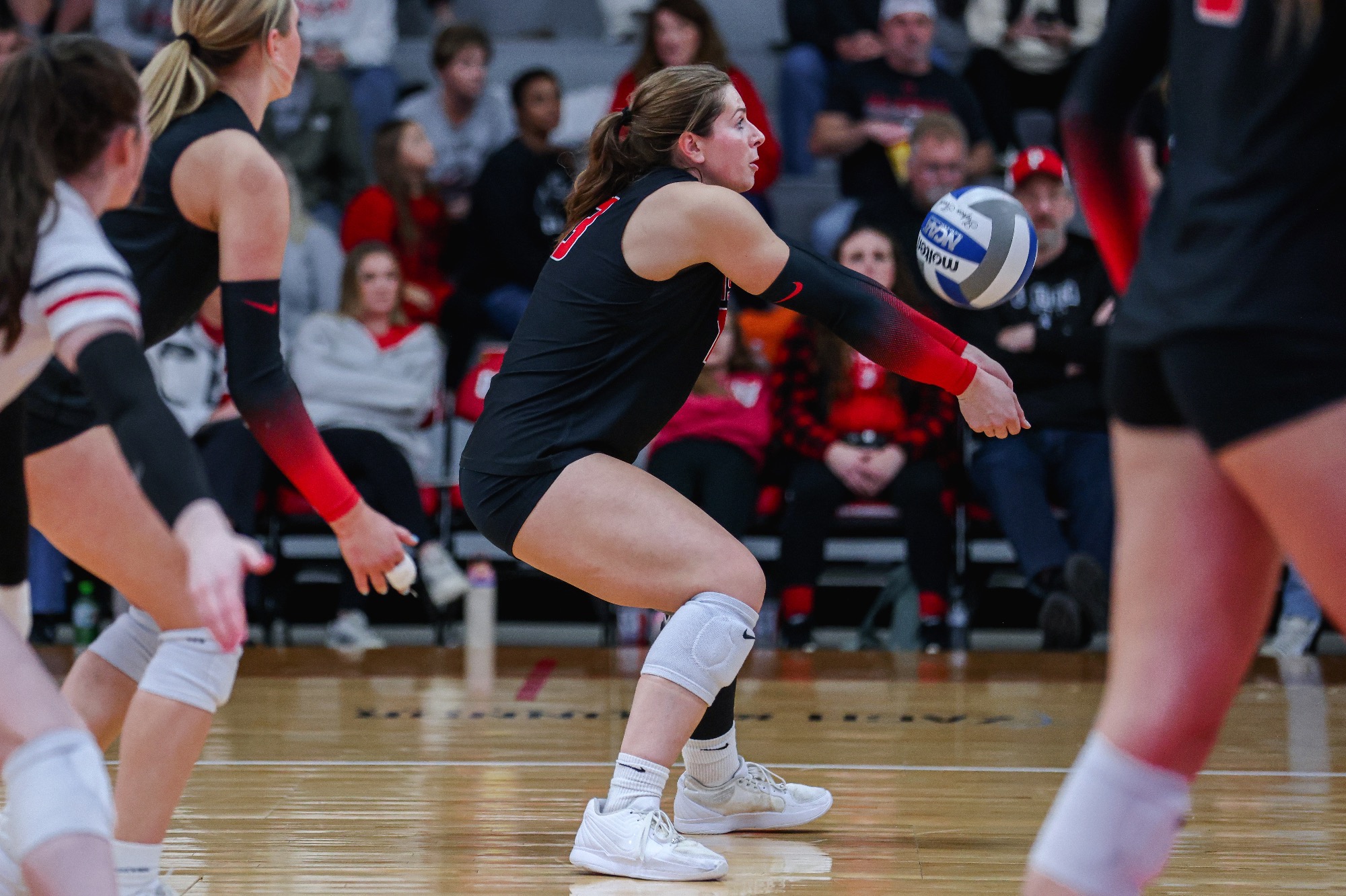 Jadyn Feist was one of five senior honored for Moorhead on Saturday. 