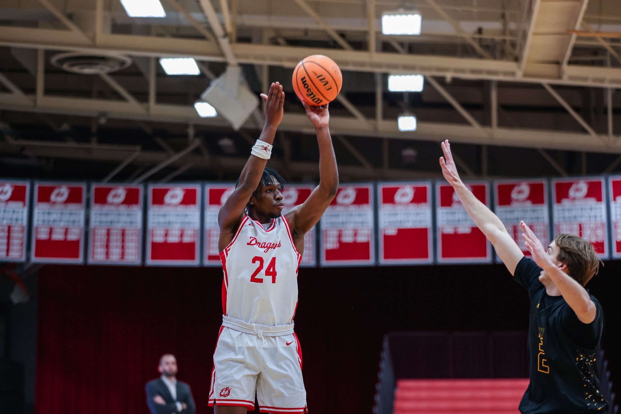 Kabine Kaba had a double-double of 11 points and 14 rebounds for Moorhead in a win over Minot State.