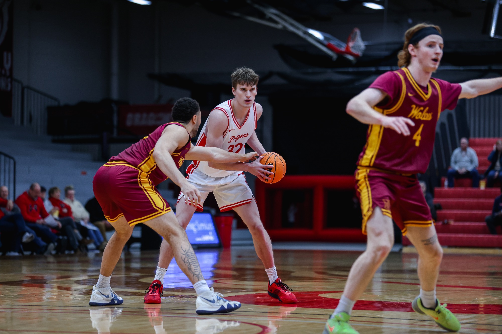 Adam Jenkins scored 12 points for MSUM against Northern State on Thursday. 