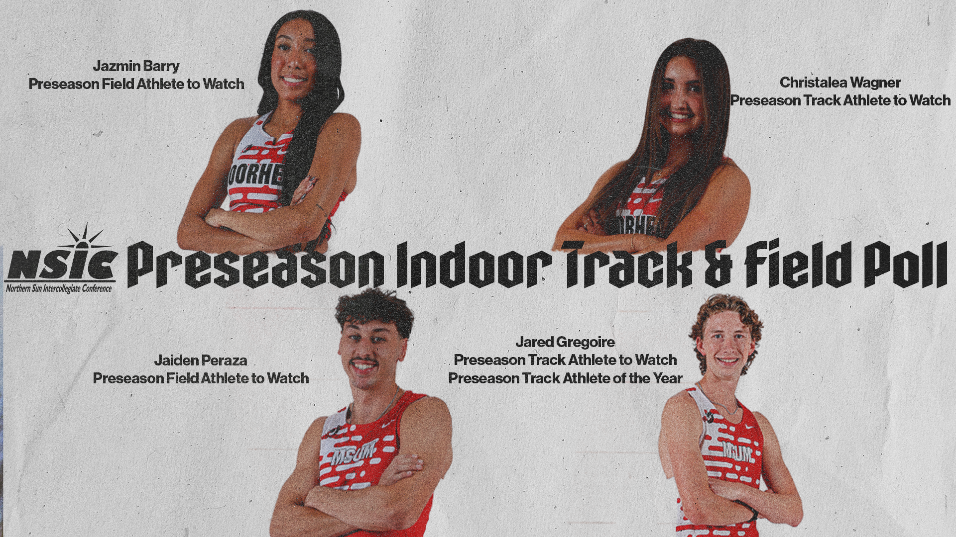 NSIC Indoor Track & Field Poll 2025-26