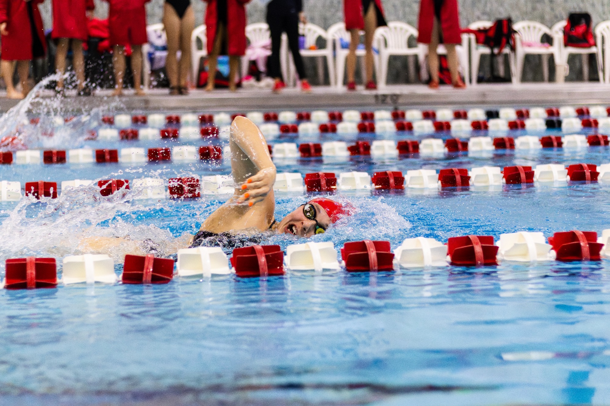 Sophia Verke helped pace the Dragons on day one of the Rochester Invite
