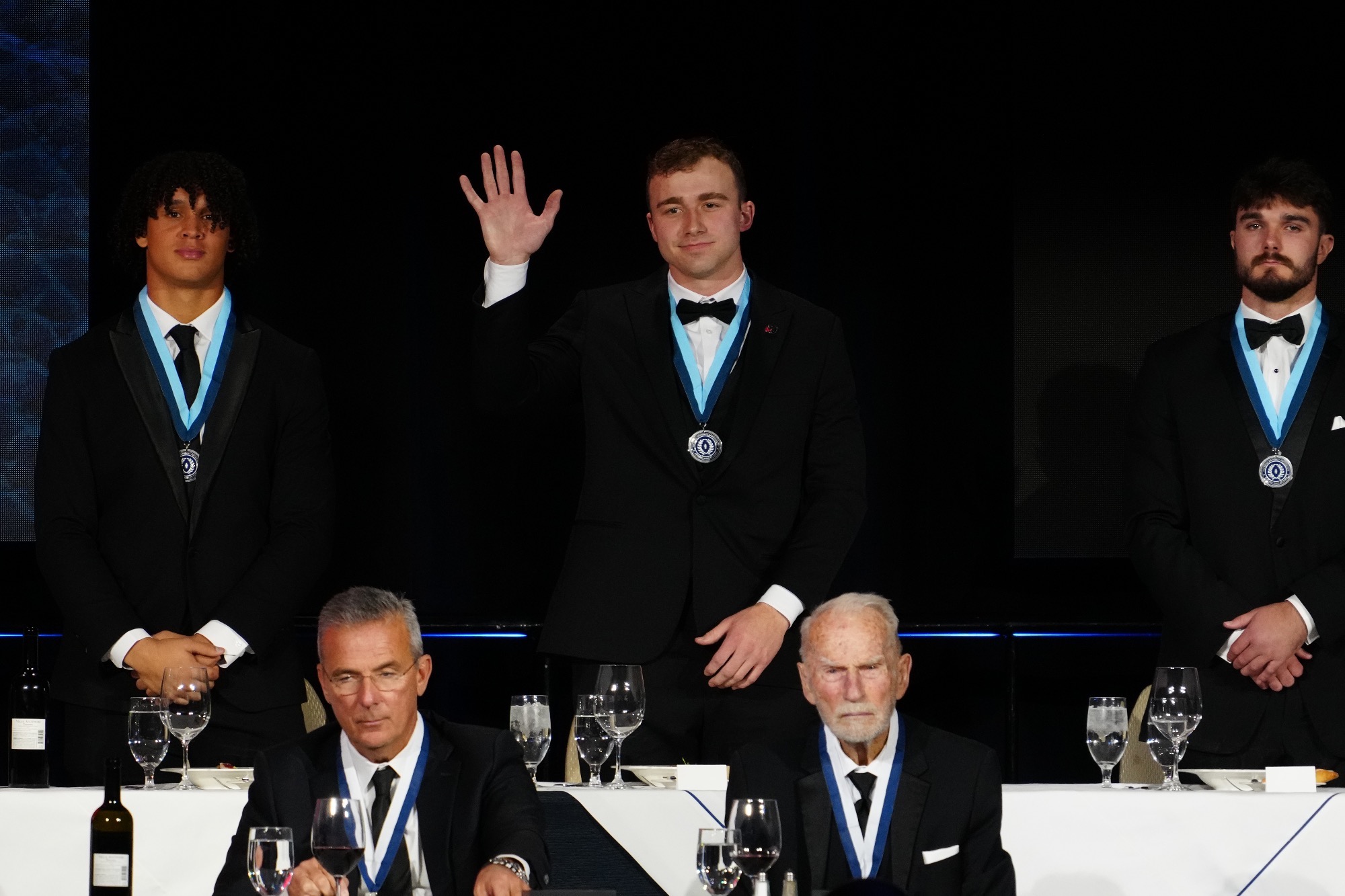 Jack Strand honored at 67th Annual National Football Foundation Awards Dinner