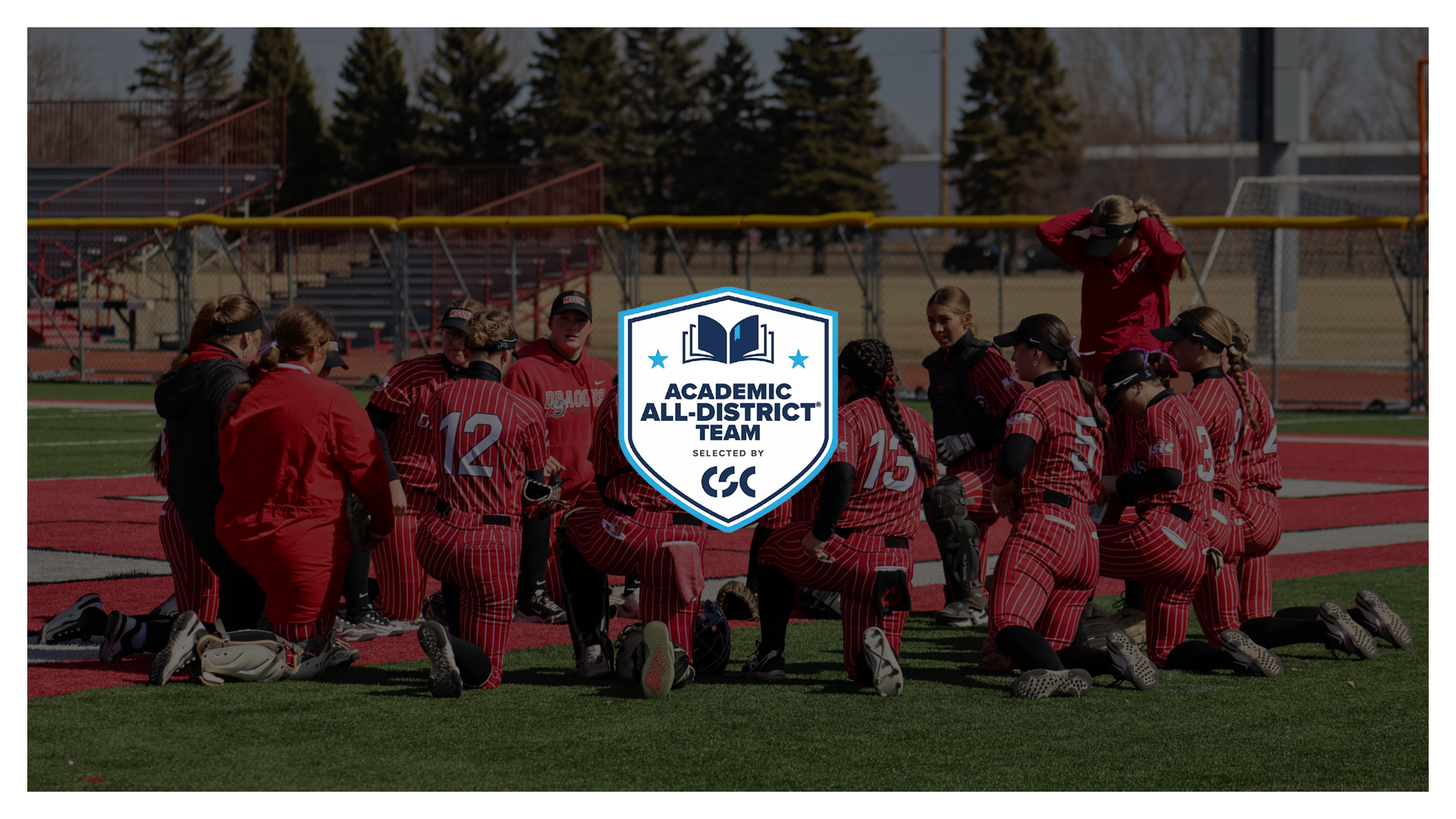 CSC Academic All-District Softball 5-27-25