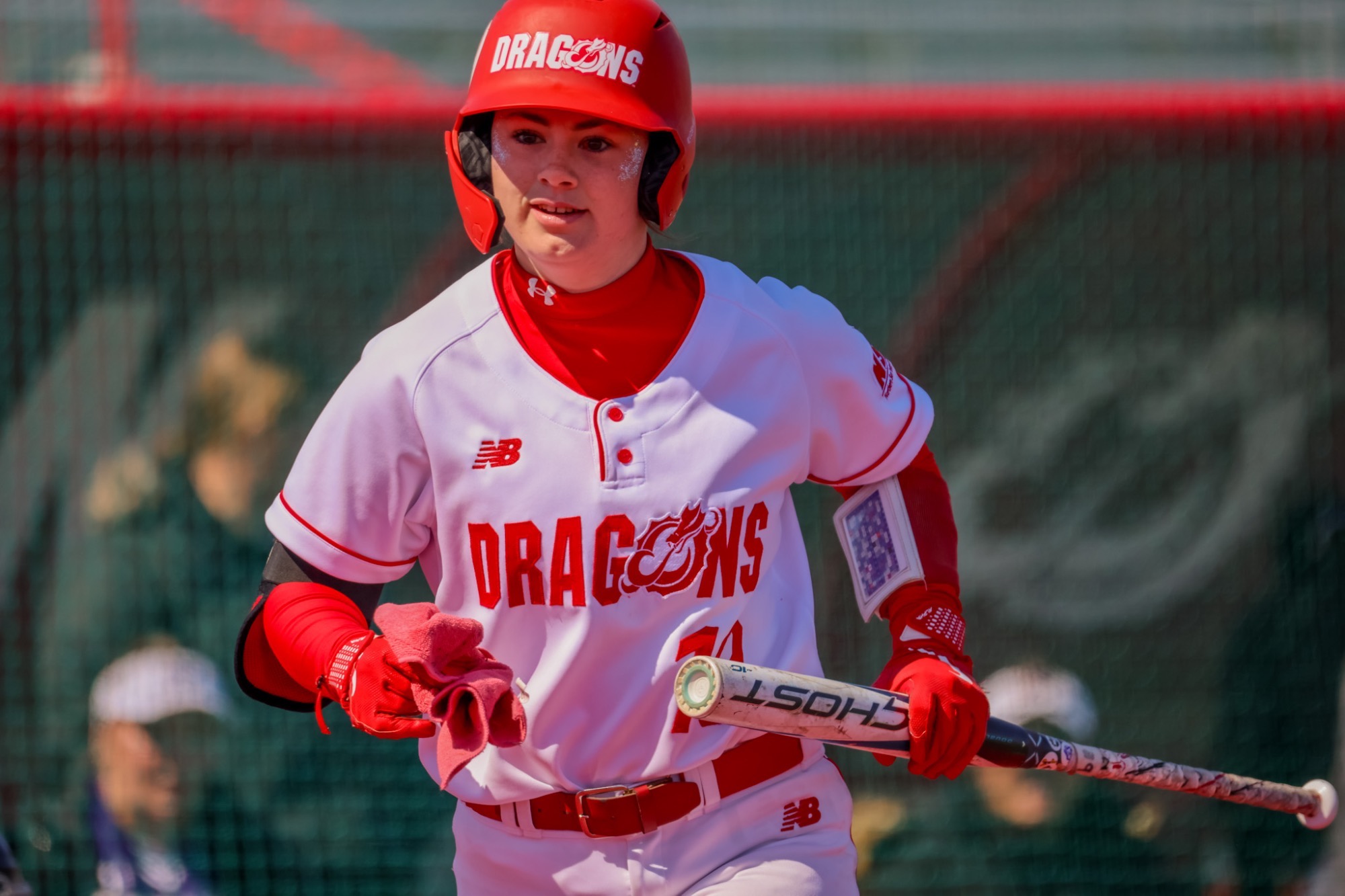 Teagan Pranchke had an RBI in a loss to Rockhurst on Saturday evening. 