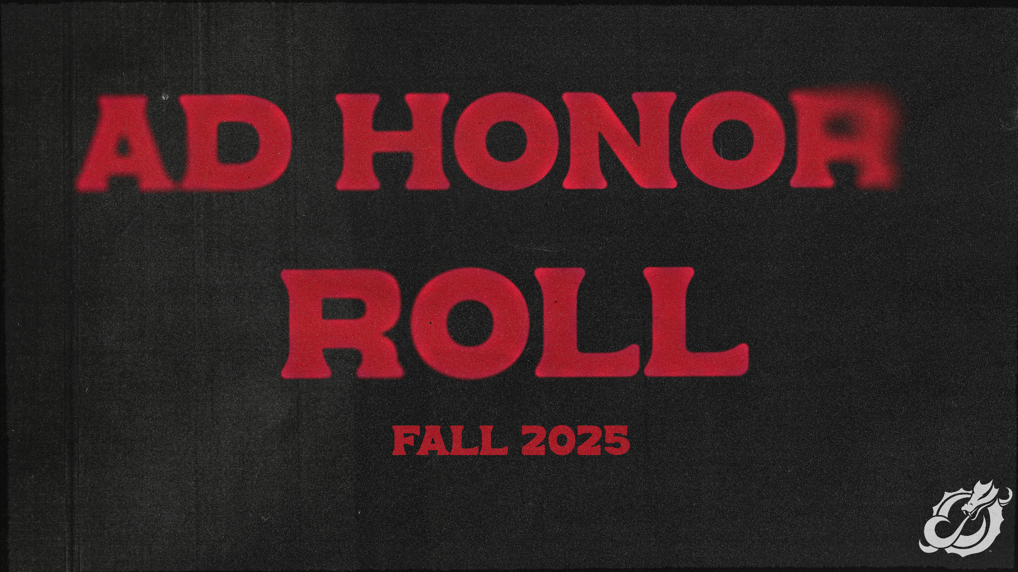 AD Honor Roll Fall 2025