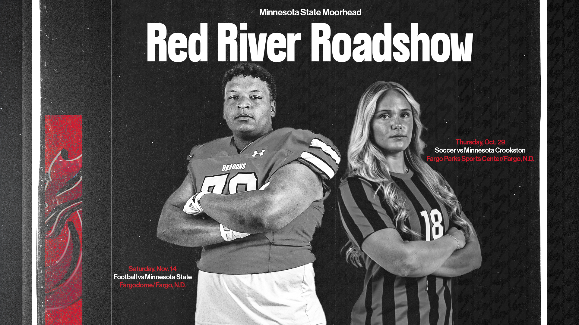 Red River Roadshow Promo/Press Release Card