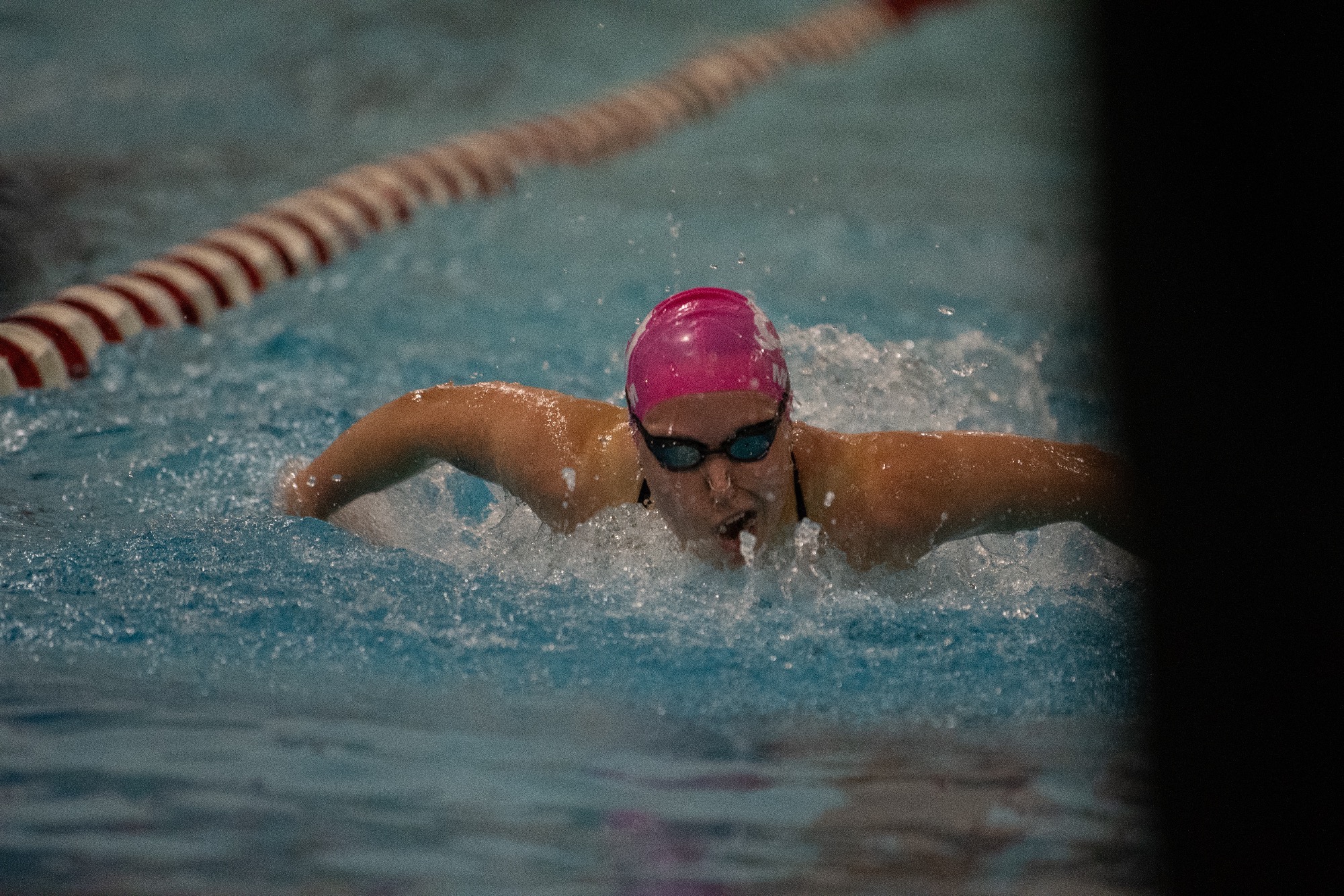 Ruth Pavelski won the 100-yard fly to help lead MSUM to a 188-104 dual victory over USF on Saturday